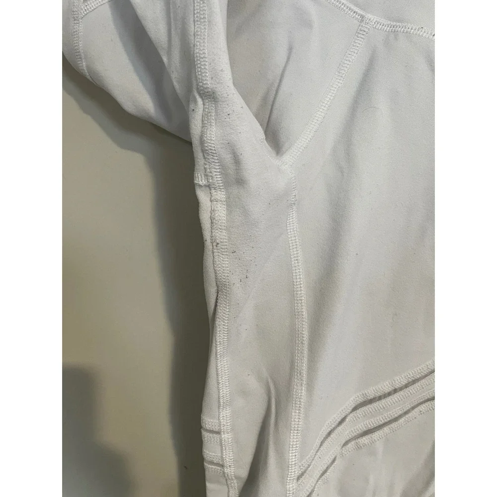 Alo Yoga High-Waist Cosmic Capri Leggings White‎ Size Small Athletic Athleisure